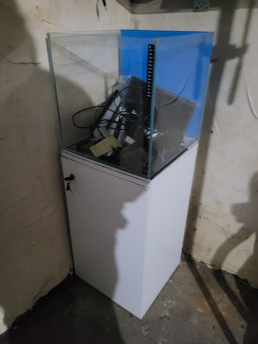 Akwarium optiwhite 40x40x40