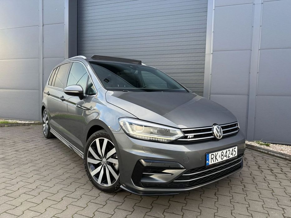 Volkswagen Touran 2.0 TDI 150KM DSG Full R-Line LED Panorama 2xPDC NAVI Ele. klapa Hak