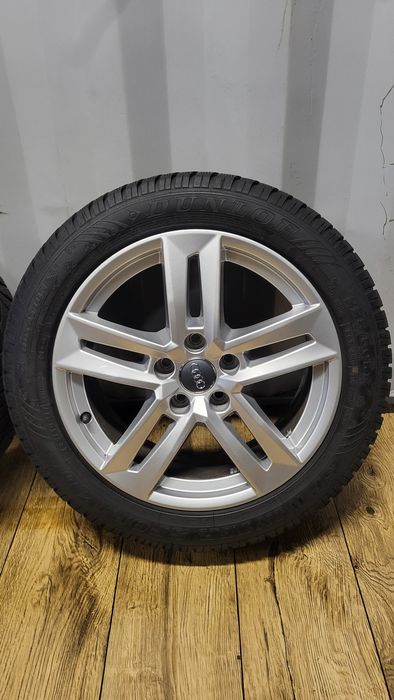Felgi Audi 17" 5x112 z oponami 225/50 R17 A4 S4 B9 B8 A6 Vw