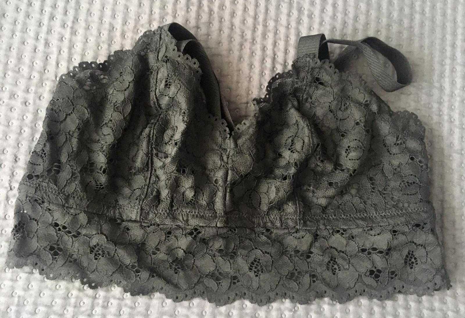 Koronkowa braletka H&M rozm. 42   C/D/E