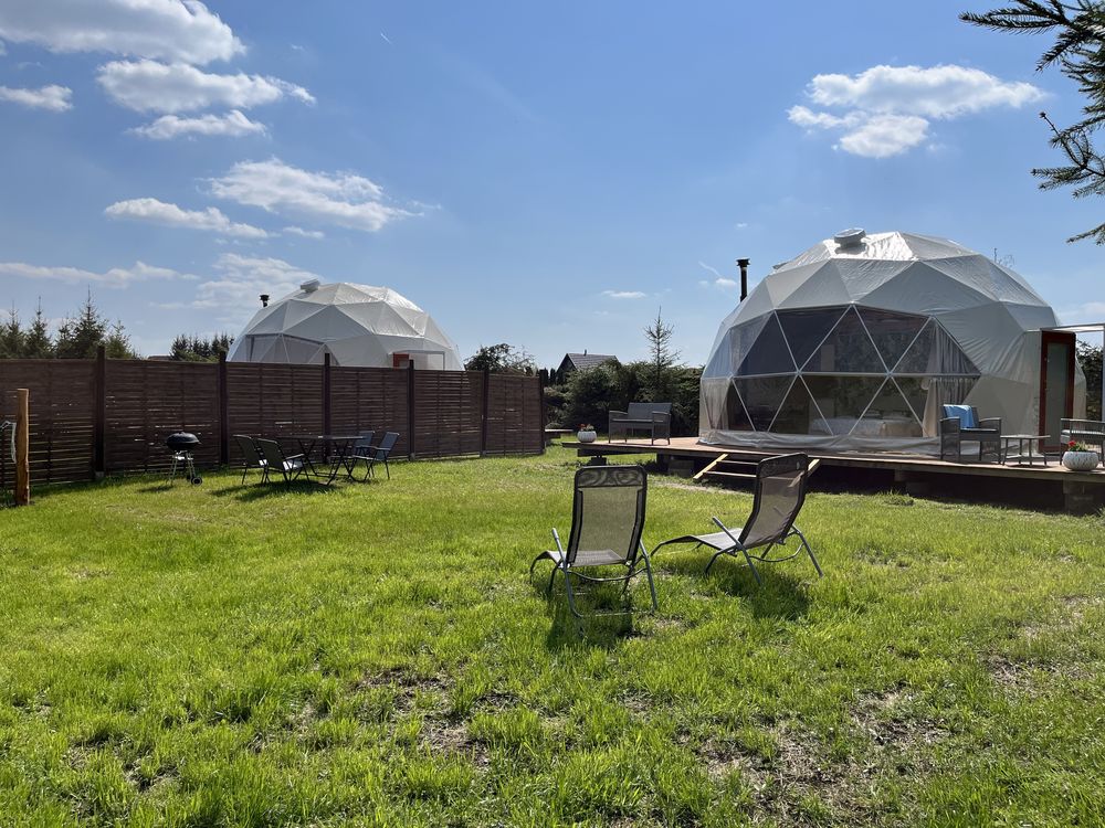 Glamping w sercu Mazur w Reglu prywatna plaża