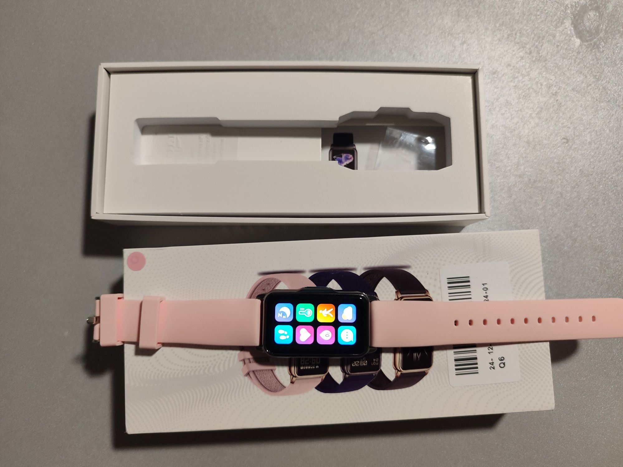 Nowy damski smartwatch zegarek bluetooth