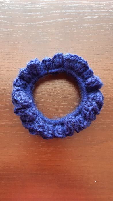 Szydełkowa scrunchie