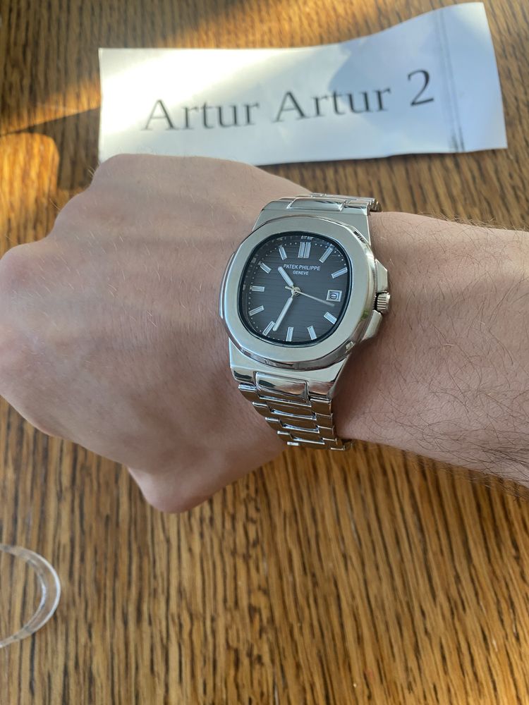 Patek Philippe Nautilus Grey zegarek nowy męski