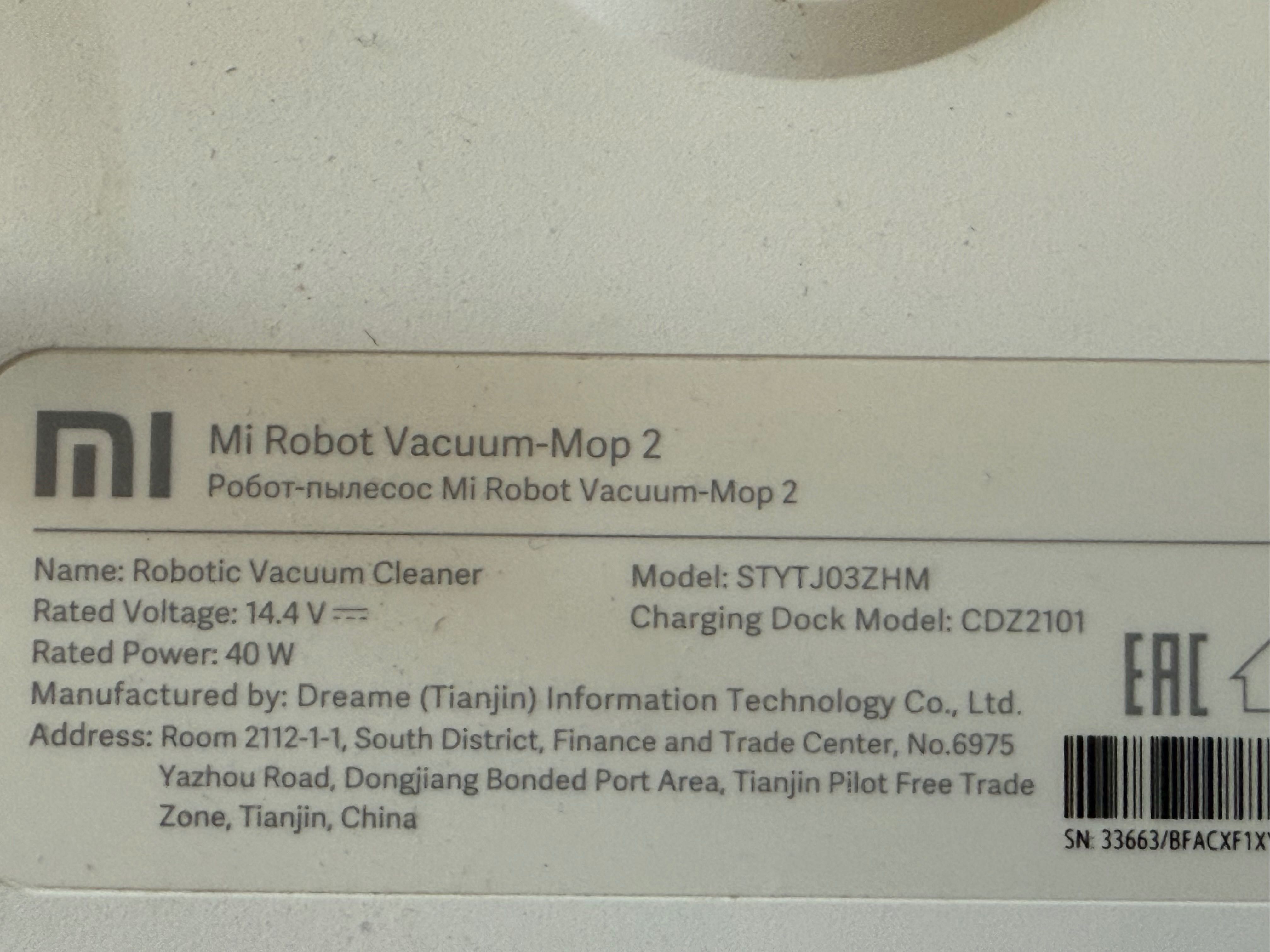 Aspirador Mi Robot Vacuum-Mop 2 usado