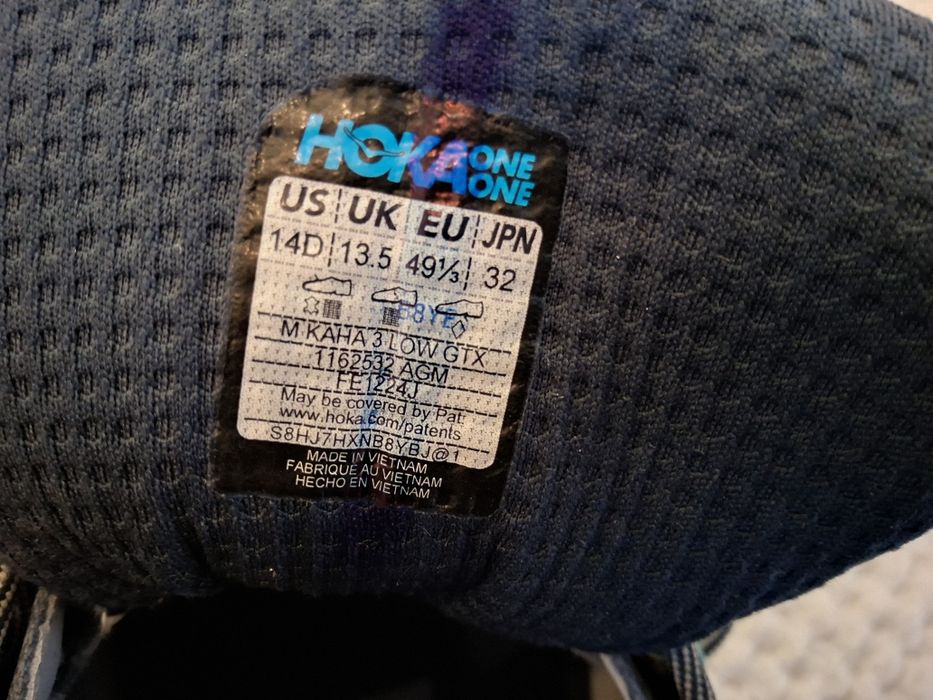 Hoka Kaha 3 GTX. 48 розмір. Устілка 32.0см. Оригінал