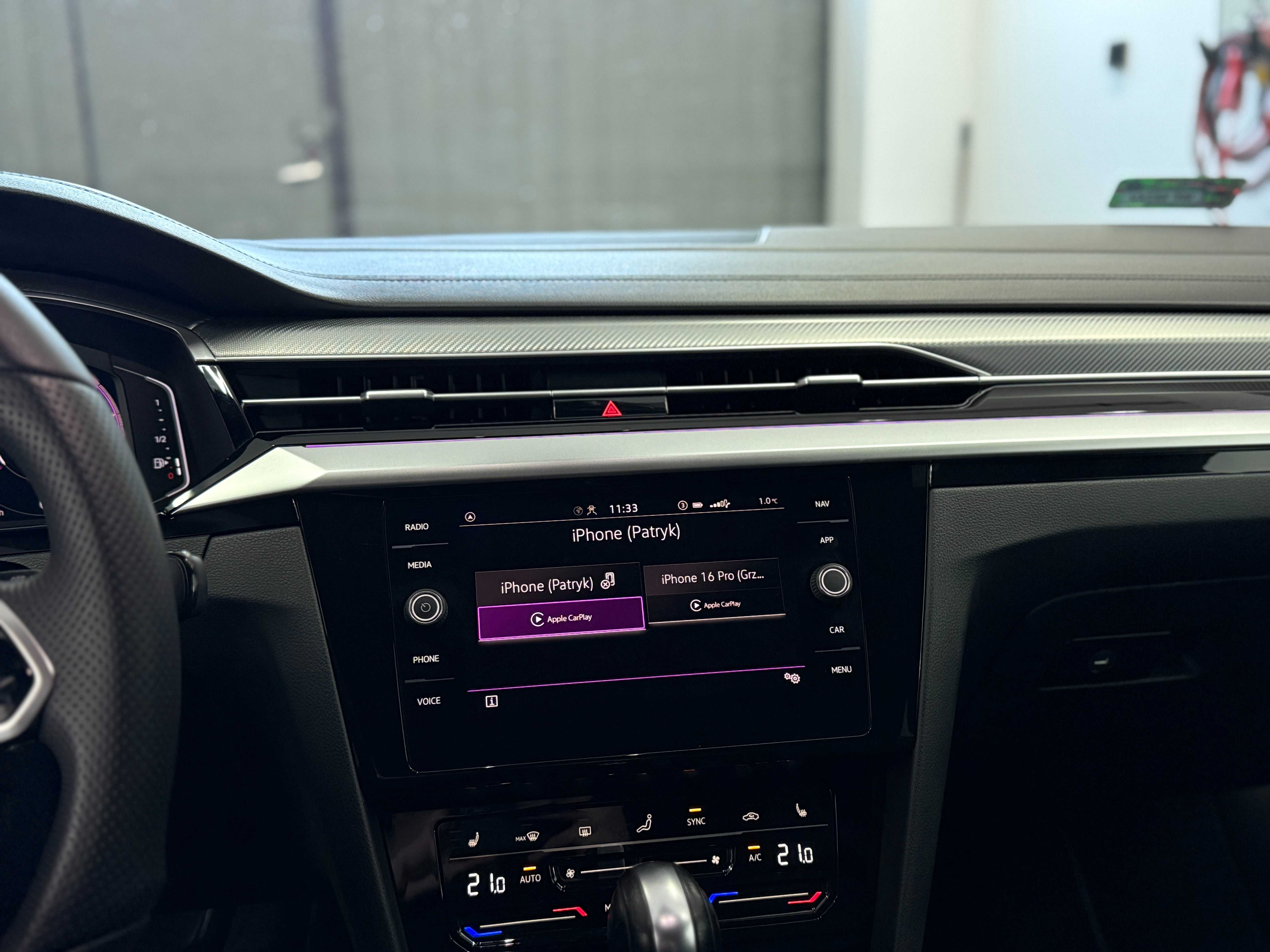 VW Passat Arteon Tiguan Lift MIB3 MOI3 Preh Carplay Android Auto 2020+