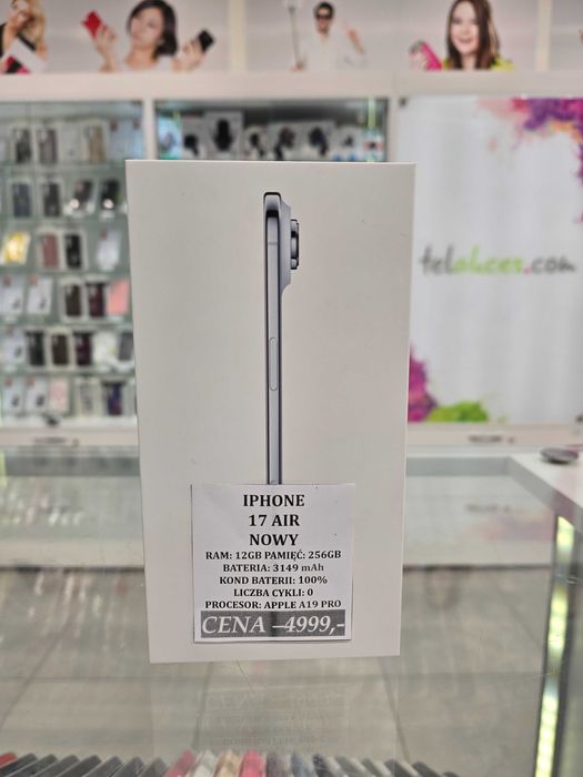 Iphone 17 Air 256GB NOWY Telakces Felicity *Raty 0%