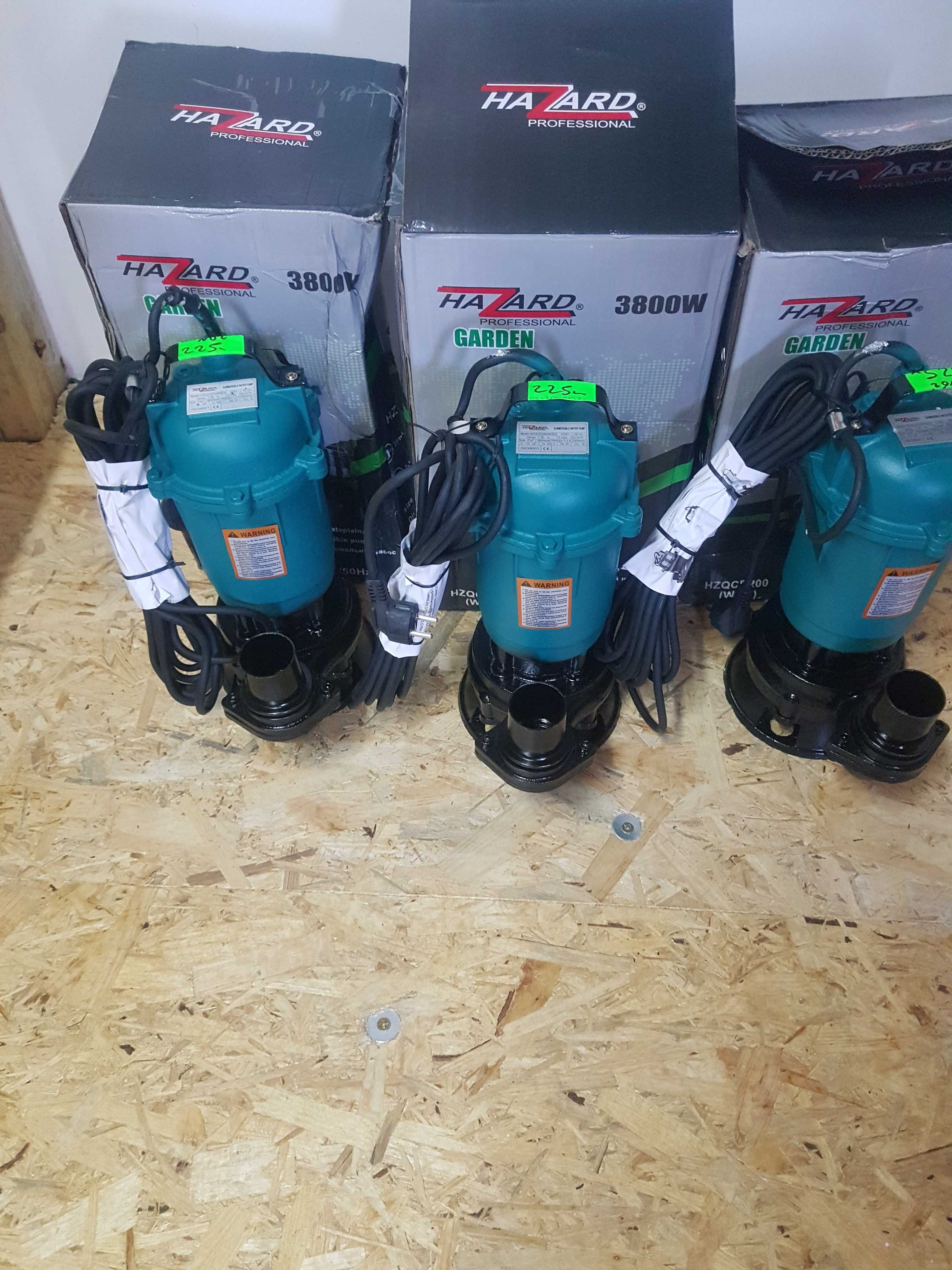Pompa do szamba z rozdrabniaczem 3800 WATT Z NOŻEM