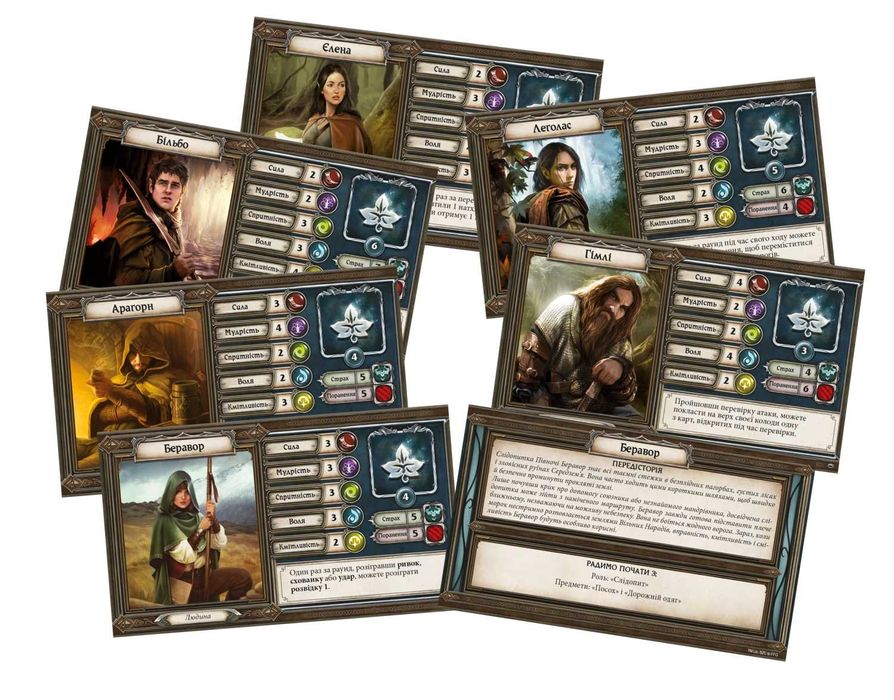 Настільна гра Володар Перснів. Пригоди в Середзем'ї: нова, у плівці