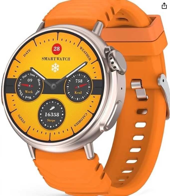 Smartwatch AMZSA , Pomarańczowy