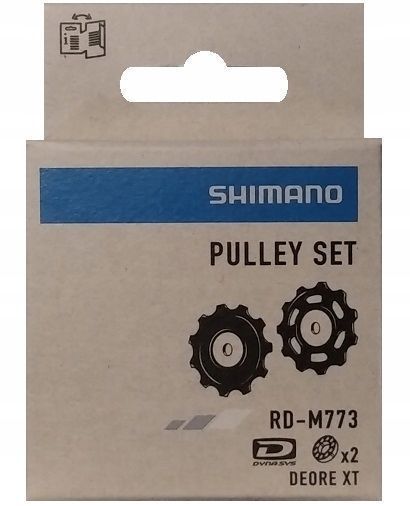 Kółka Przerzutki Shimano XT RD-M773 2 szt. Oryginał