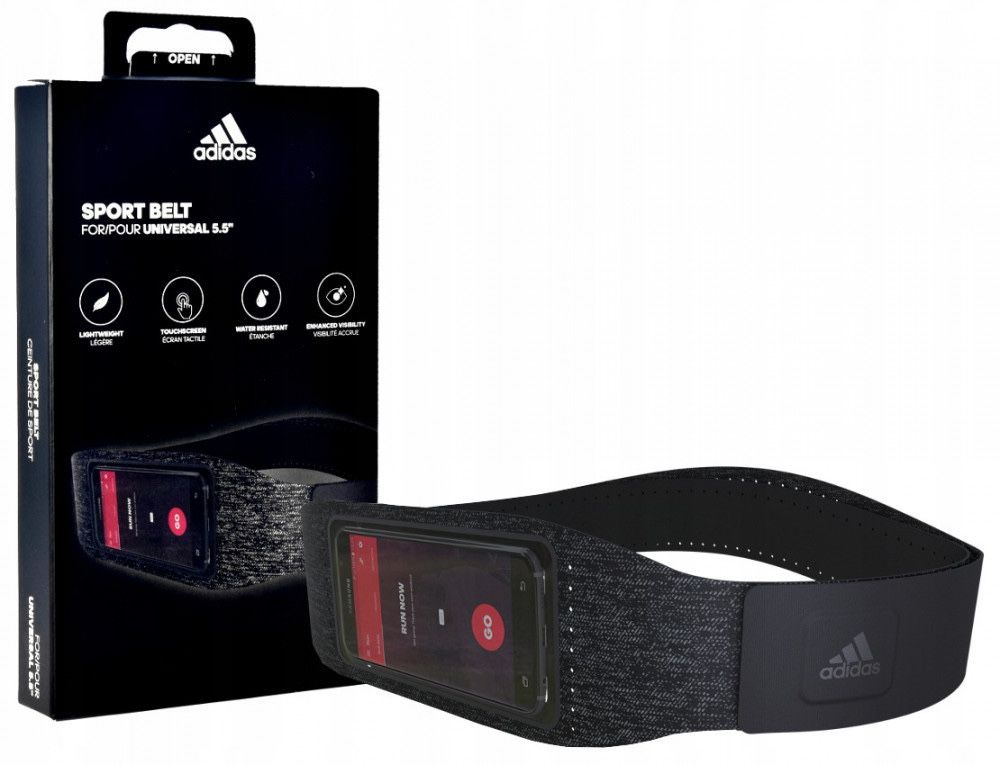 Adidas Sport Belt Black para Smartphones até 5.5”