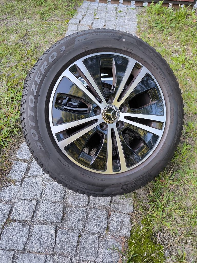 Koła ZIMOWE 17" Mercedes 7,5j 2020rok et40 5x112 e c klasa w213 212 kp