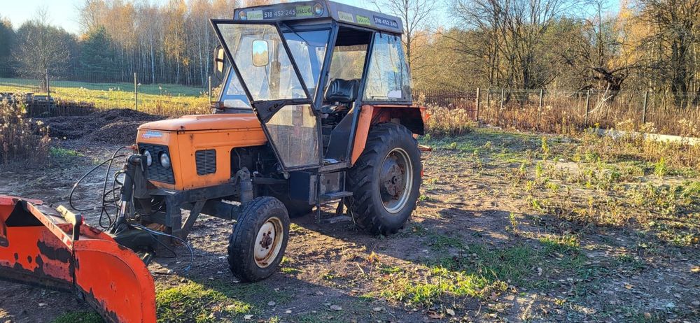 Zetor 5011, pług do odśnieżania 5211
