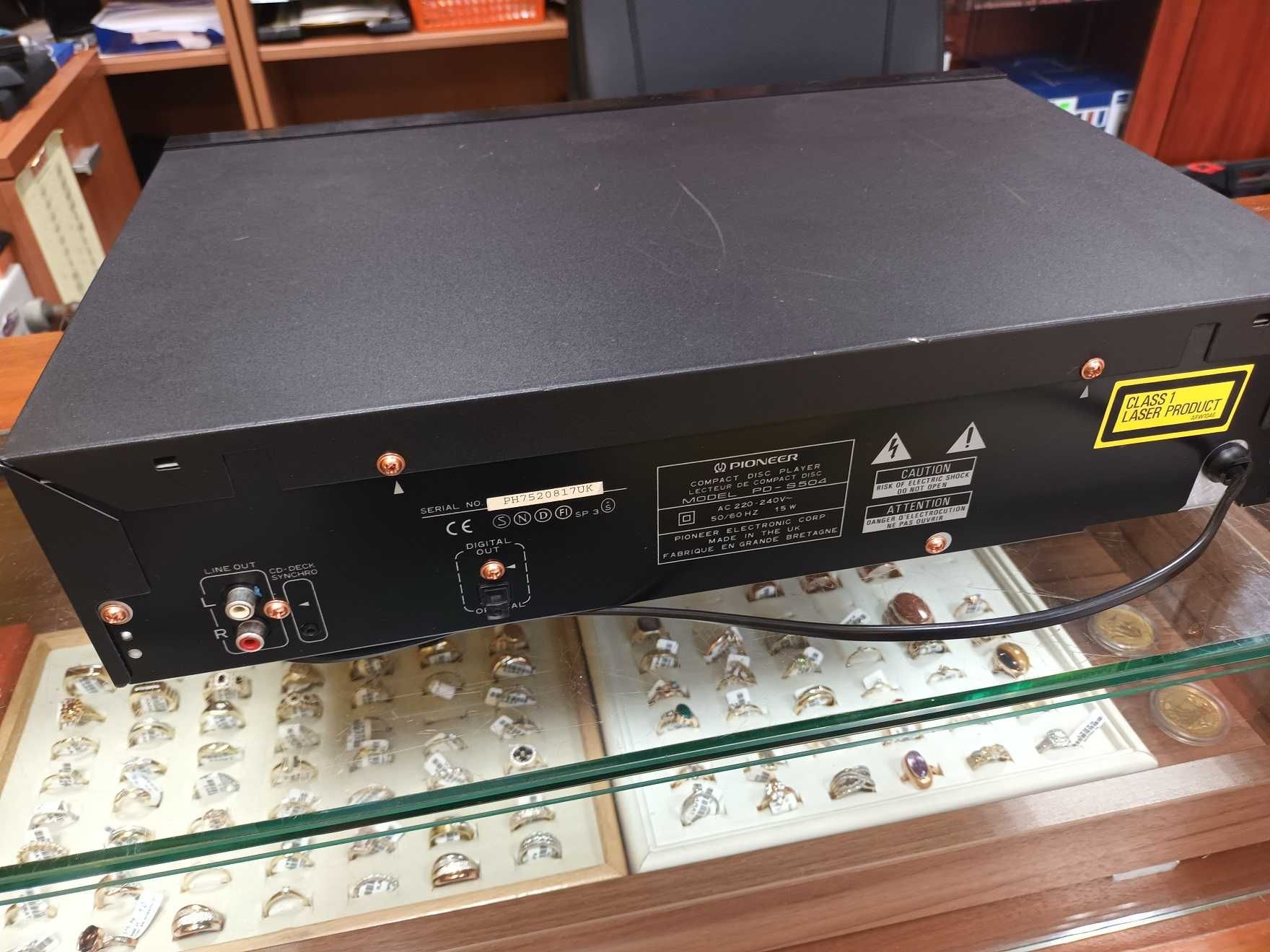 Odtwarzacz CD Pioneer PD-S504 + oryginalny pilot made in UK