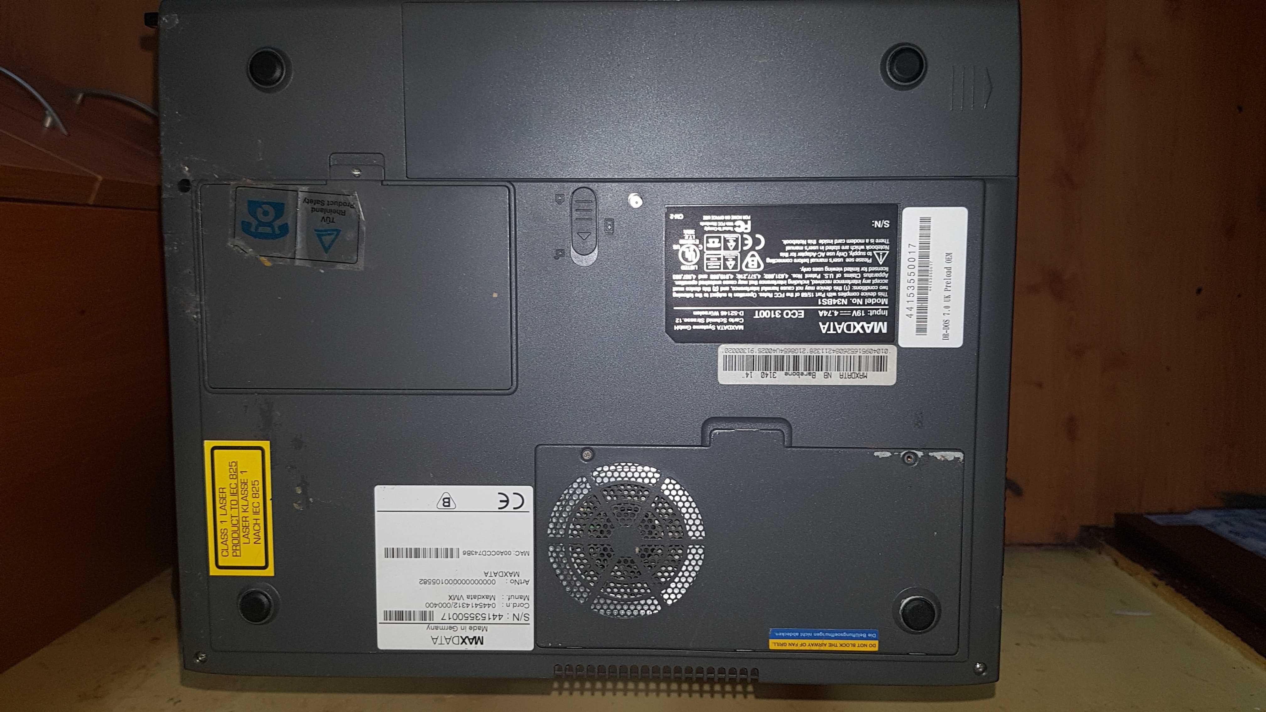 Laptop MAXDATA 3100T