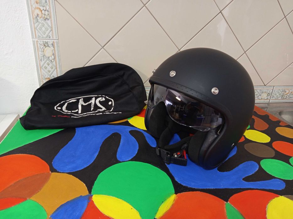 Capacete CMS VINTAGE SV Novo