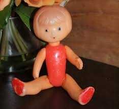 Кукла СССР фабрика детских игрушек "Ровенчанка" г.Ровно, рост 16 см.
