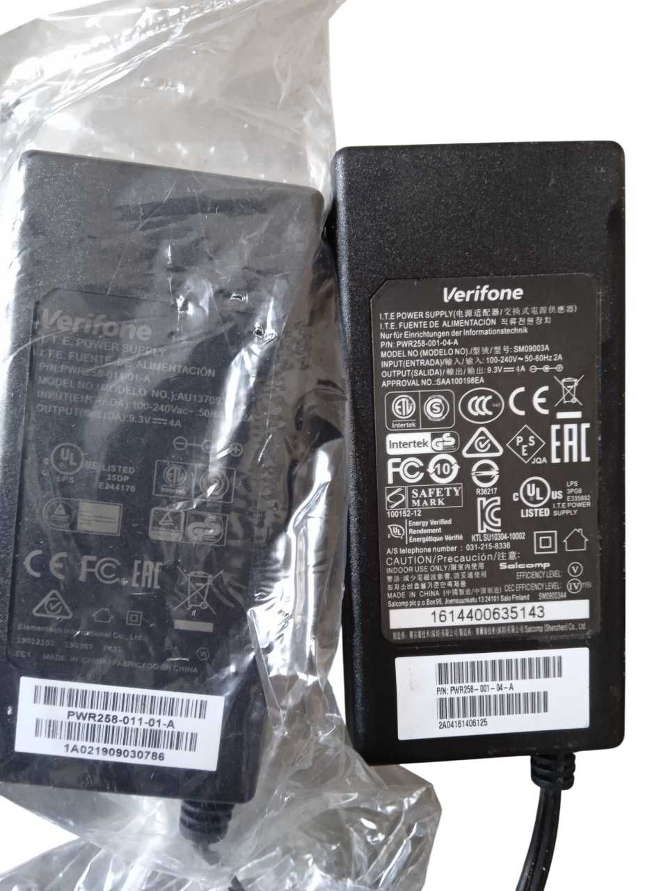 ZASILACZ VeriFone 9,3V 4A 37W wtyk 5,5x2,5 mm