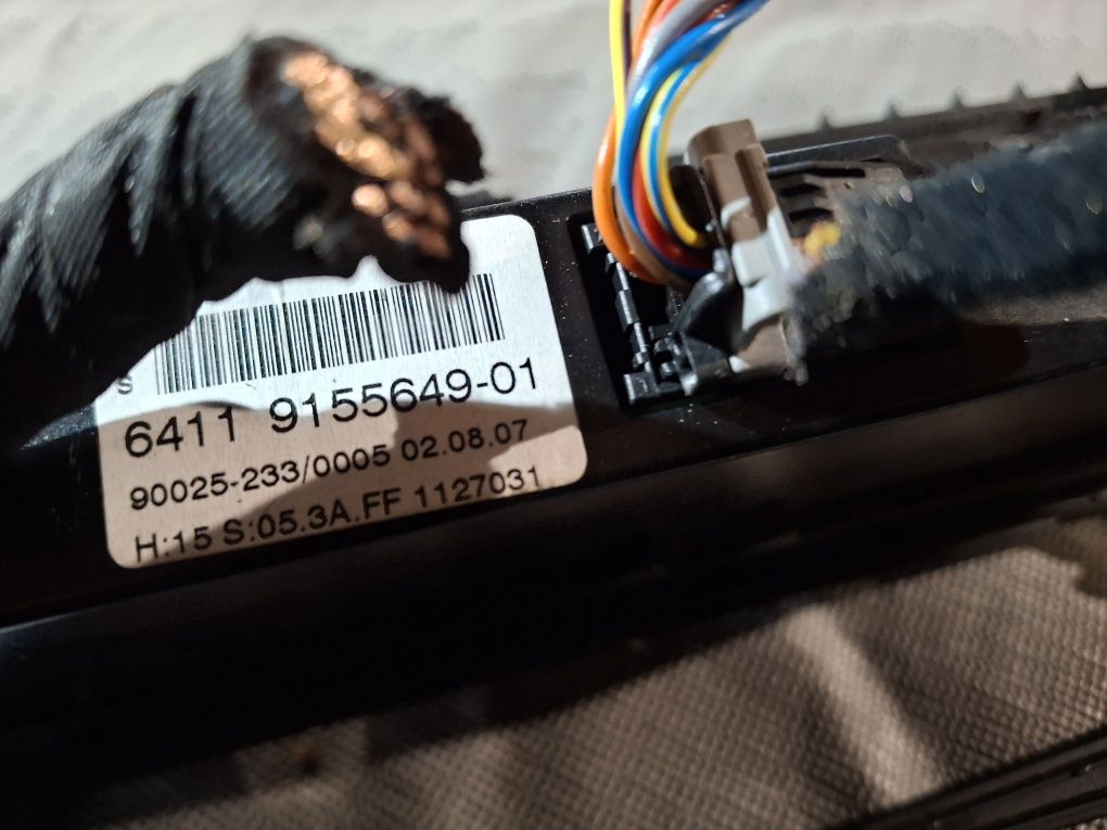 Panel Klimatyzacji Dwu Strefowej Ramka CCC BMW E60 LIFT LCI