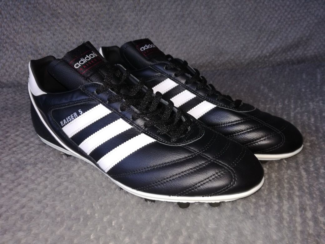 Lanki ADIDAS KAISER 5 rozmiar 39 1/3 NOWE buty do piłki nożnej, korki