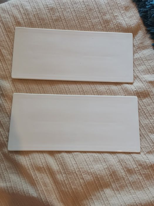 Travessas rasa de porcelana