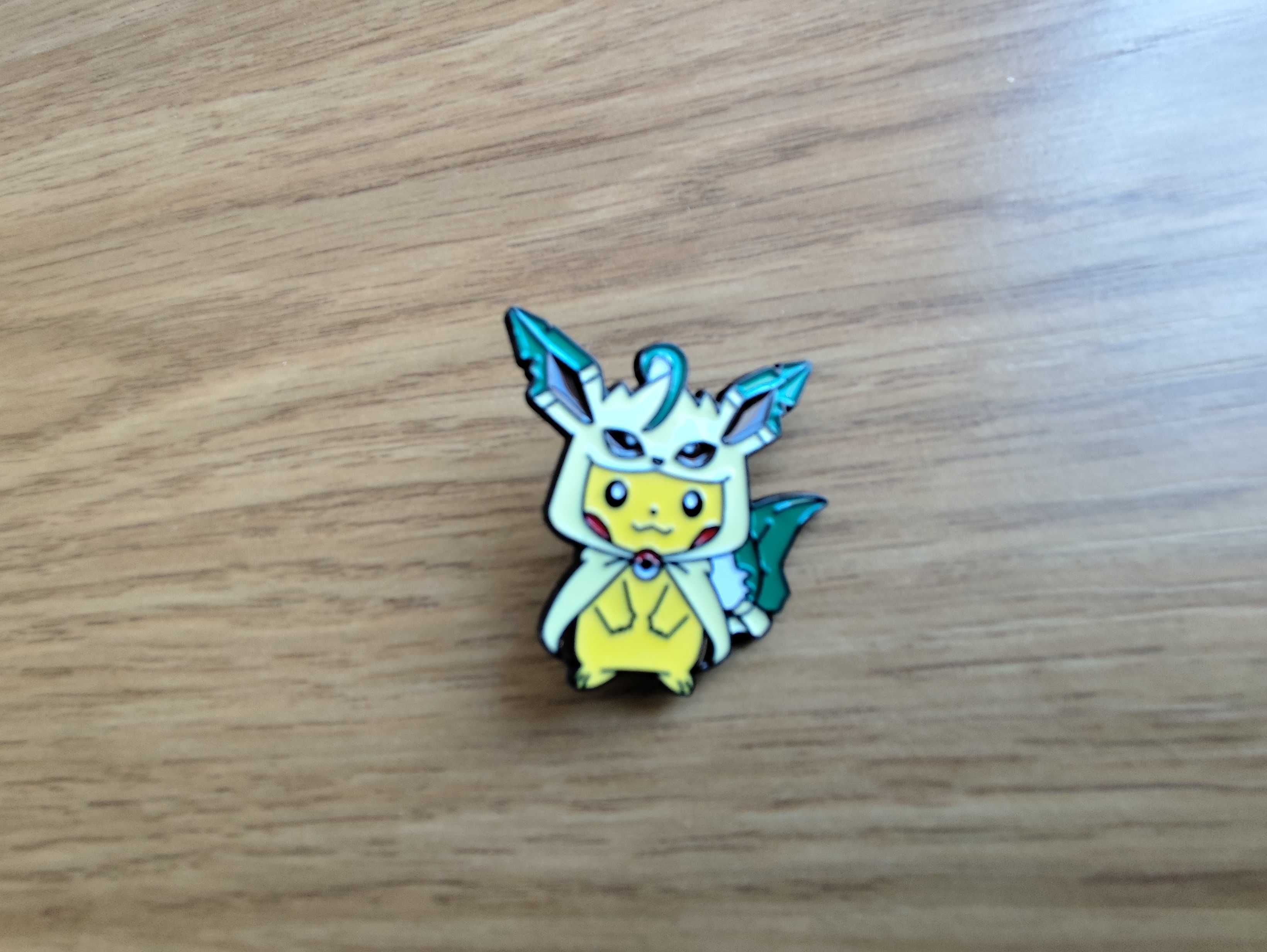 Przypinka broszka Pokemon Pikachu pins Leafeon