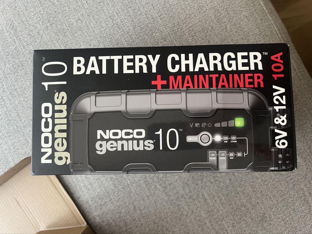 Ładowarka automatyczna 6V & 12V 10A NOCO genius 10