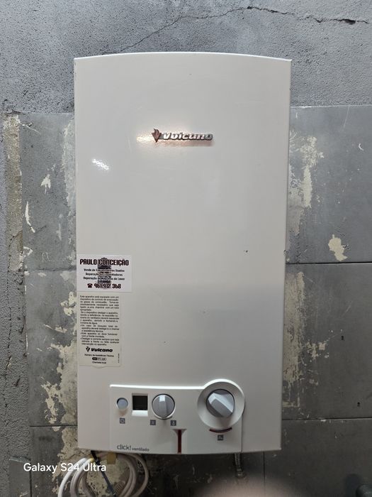 Esquentador vulcano ventilado 11litros