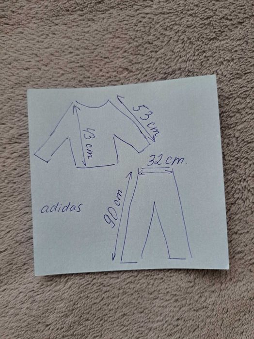 Dres sportowy adidas dla  dziewczynki