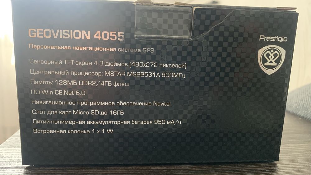 GPS навігатор Prestigio 4055