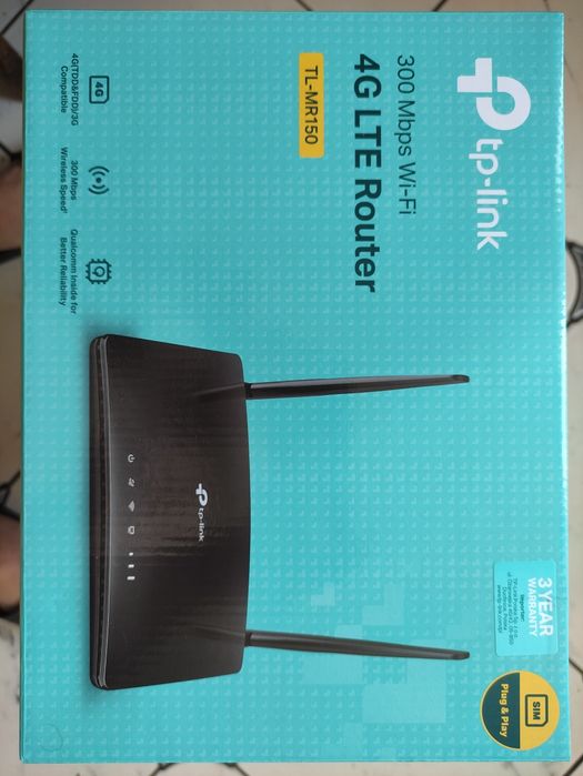 Маршрутизатор TP-LINK TL-MR150 4G LTE / 100 Мбіт/с / SIM-card
