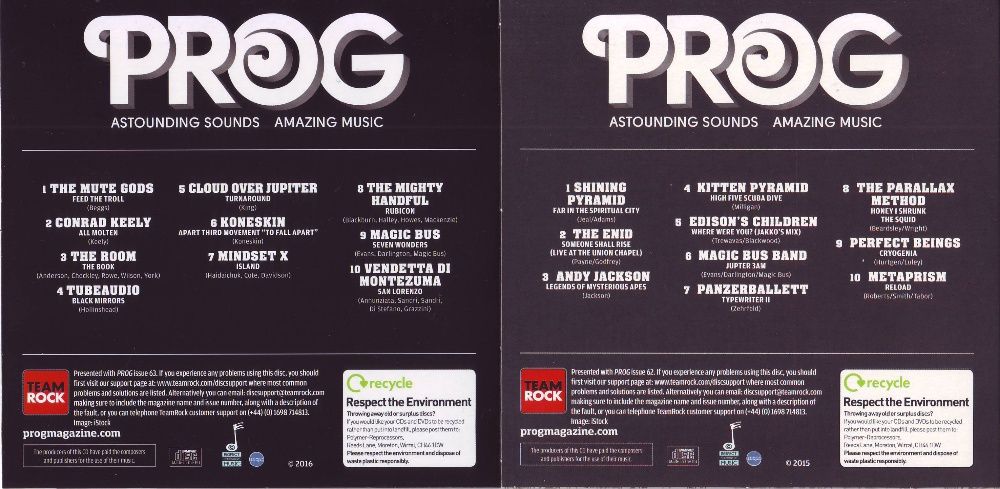 CD's PROG Magazine