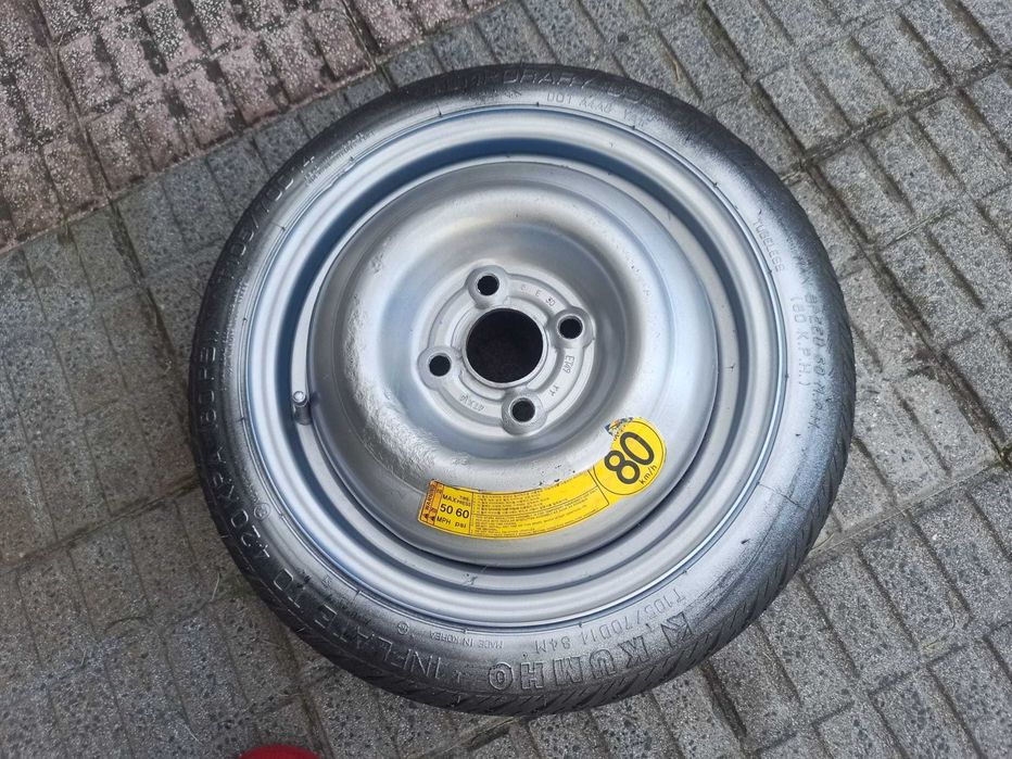 Pneu suplente Chevrolet Aveo