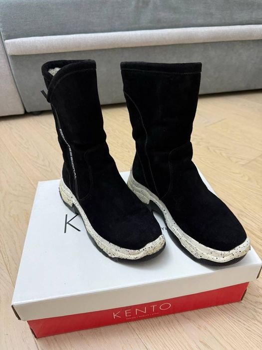 Зимове жіноче взуття Kento (замша) 37 р