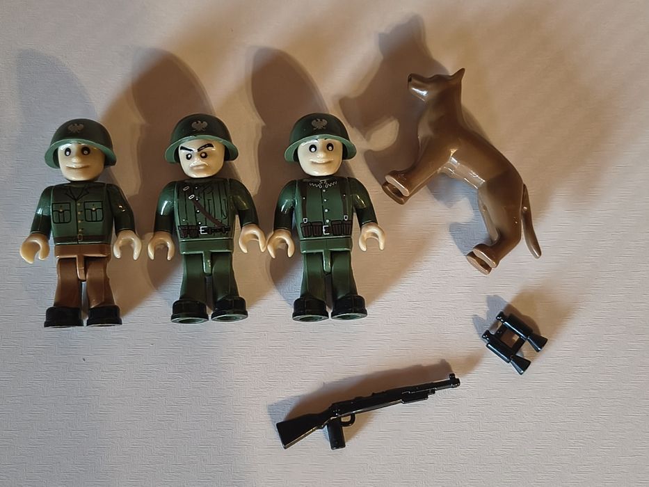 COBI 3pak Żołnierzy polskich + akcesoria