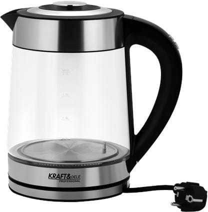 CZAJNIK ELEKTRYCZNY 2500W 2L ŚWIATŁO Regulacja temperatury