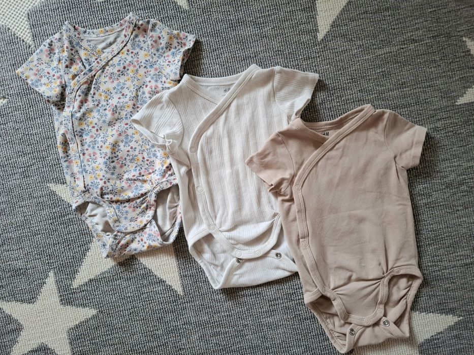 Paczka wyprawka dziewczynka  h&m r.62