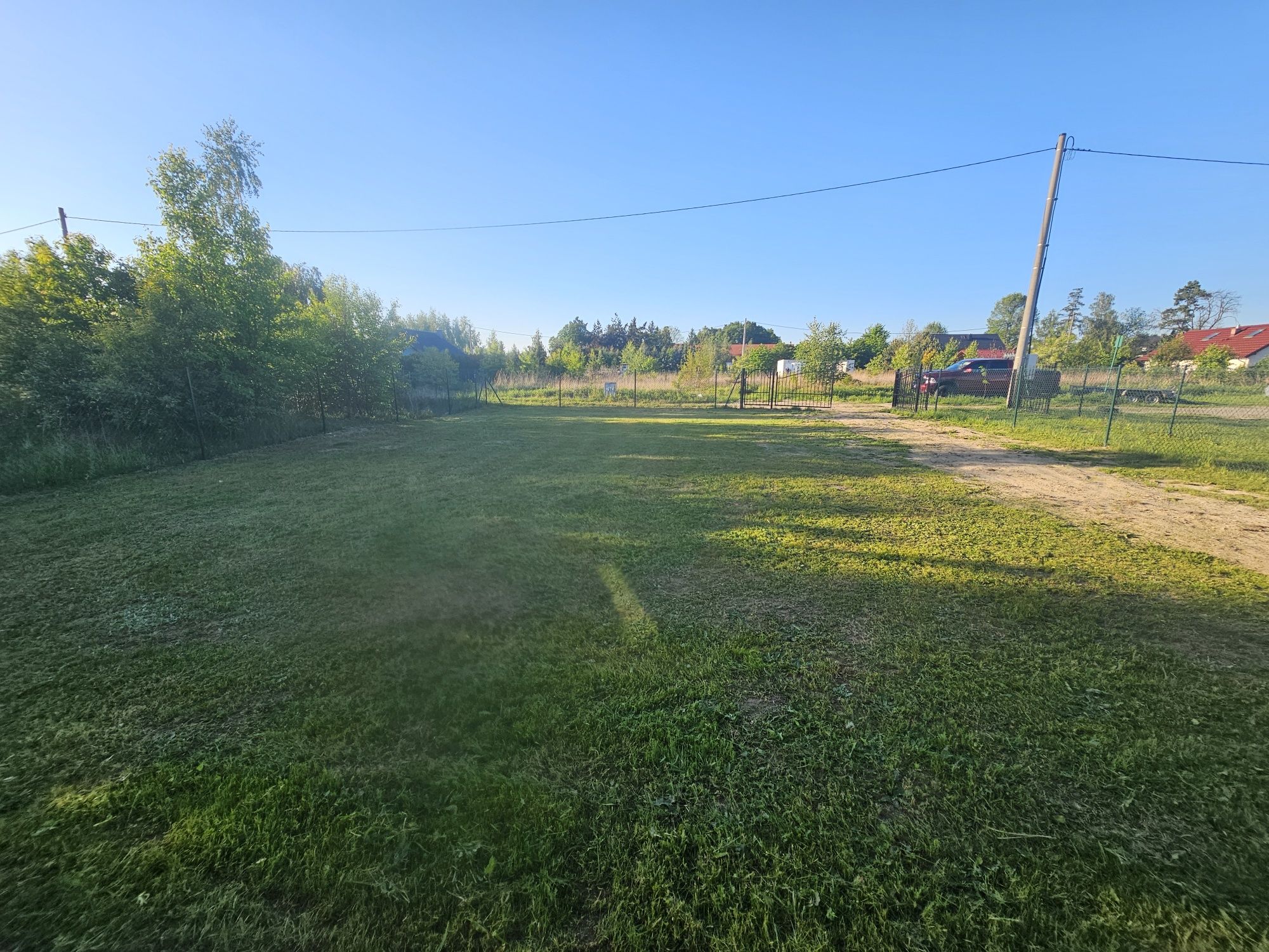 Domek drewniany letniskowy Michalice woda, prąd, nowy