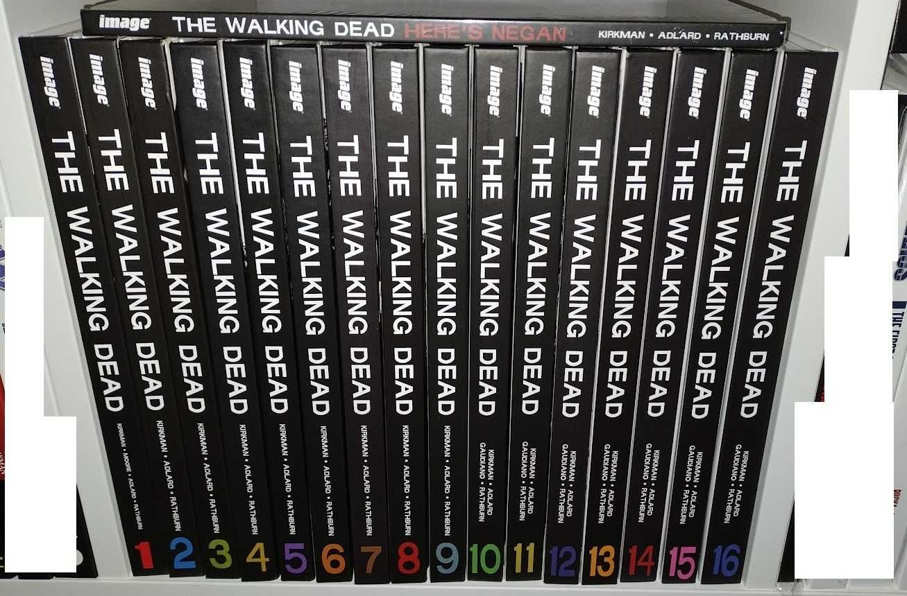 The Walking Dead HC Vol 01-16 (kompletna seria) + Here's Negan HC