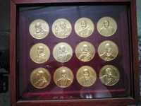 Coleção de 12 medalhas