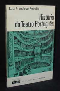 Livro História do Teatro Português Luiz Francisco Rebello
