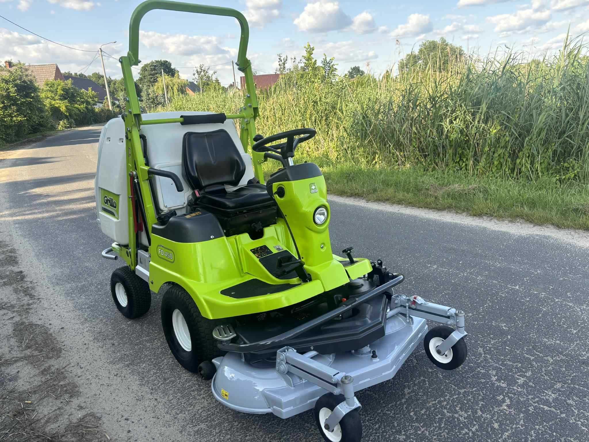 Traktorek Kosiarka grillo fd 450 idealna kosz kubota iseki john deere