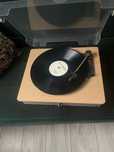 Gramofon szary stan dobry