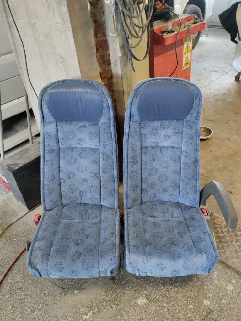 Fotele, siedzenia rozkładane Setra 415,416,417GT HD