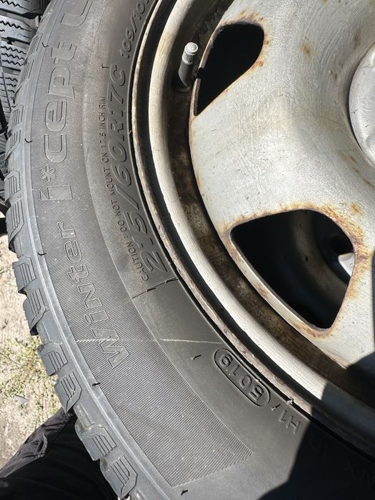 215 60 R17C HANKOOK WINTER  CEPT LV резина диски vollswagen т5 t5 5
