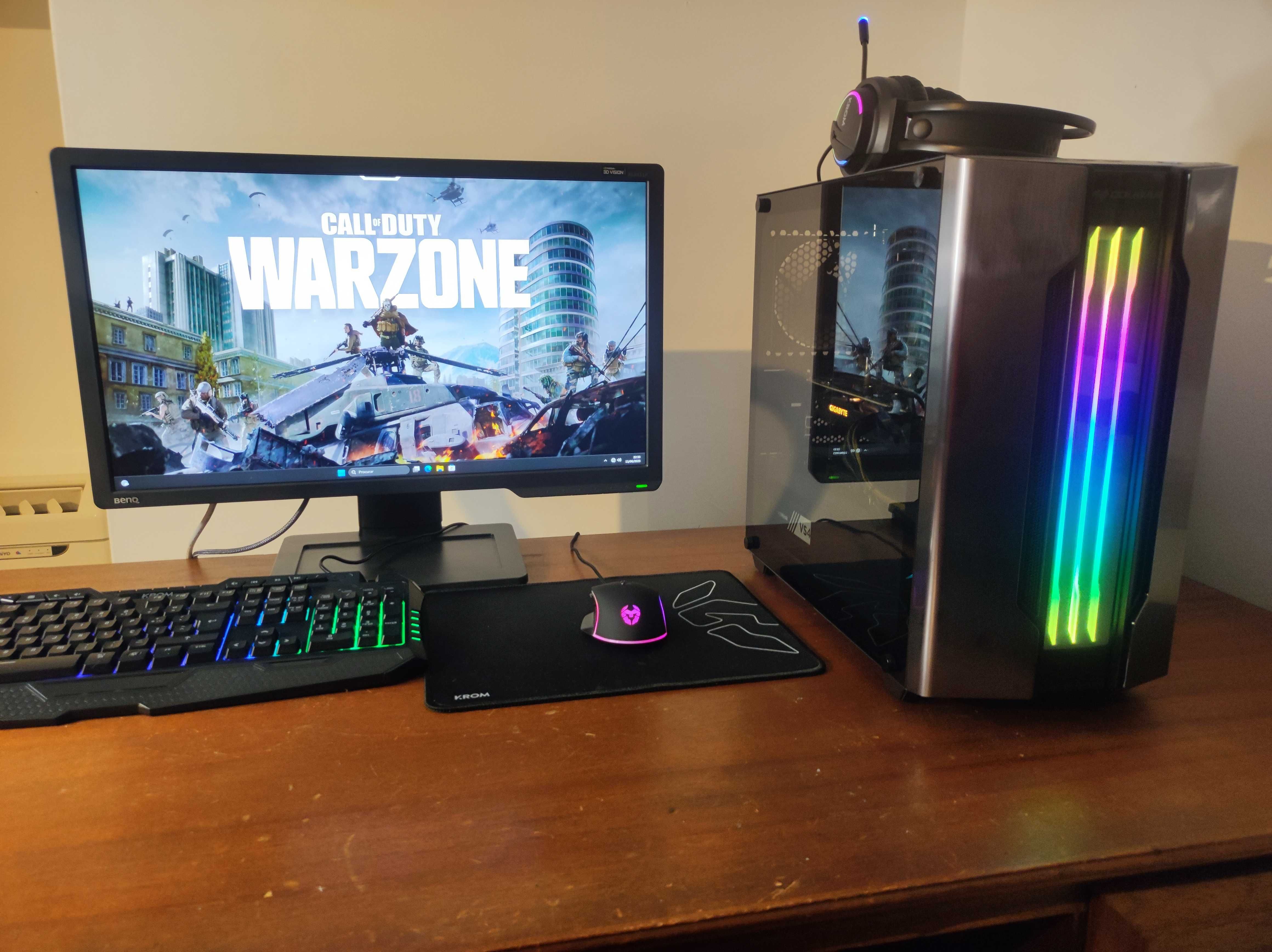 PC Gaming i3 9100F 4GHz / RX 580 8GB / 16GB 2666 / RGB / SSD+HDD