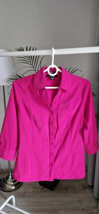 Różowa koszula damska z 3/4 rękawem Style&co rozmiar XS