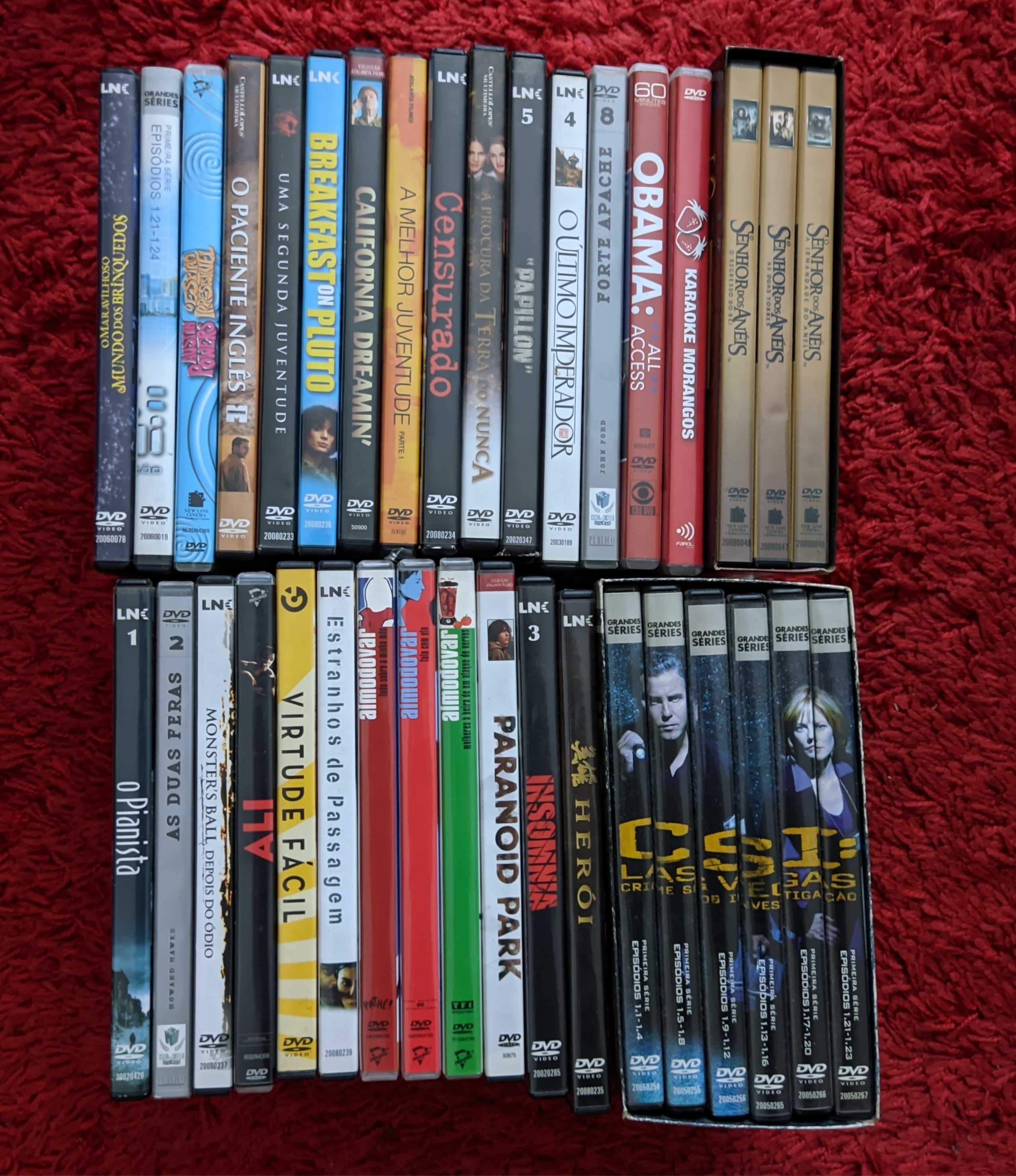 Coleção 34dvds Sr dos Anéis, Almodôvar, bons filmes